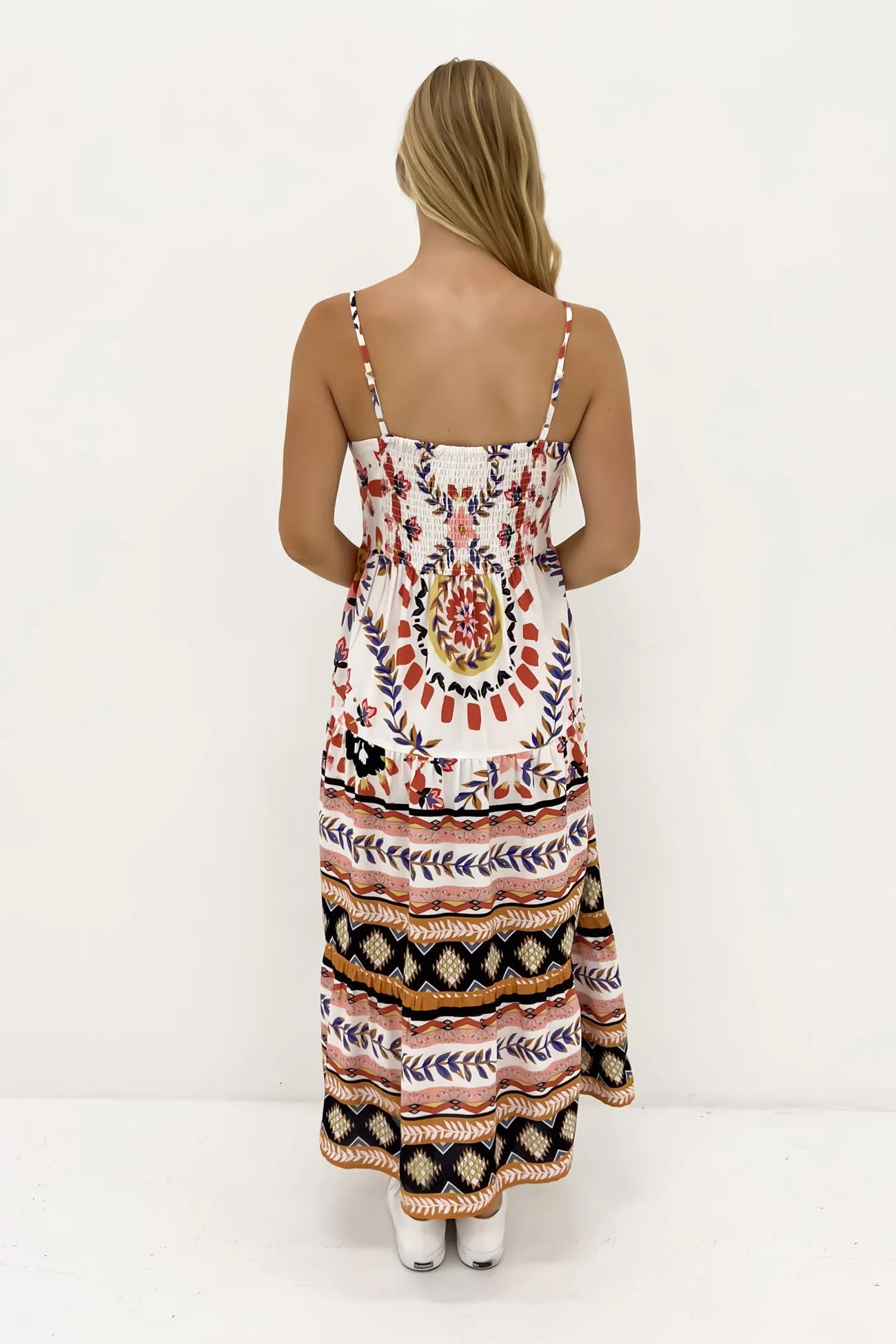 Karlo Midi Dress Black Baja Minimal Motion