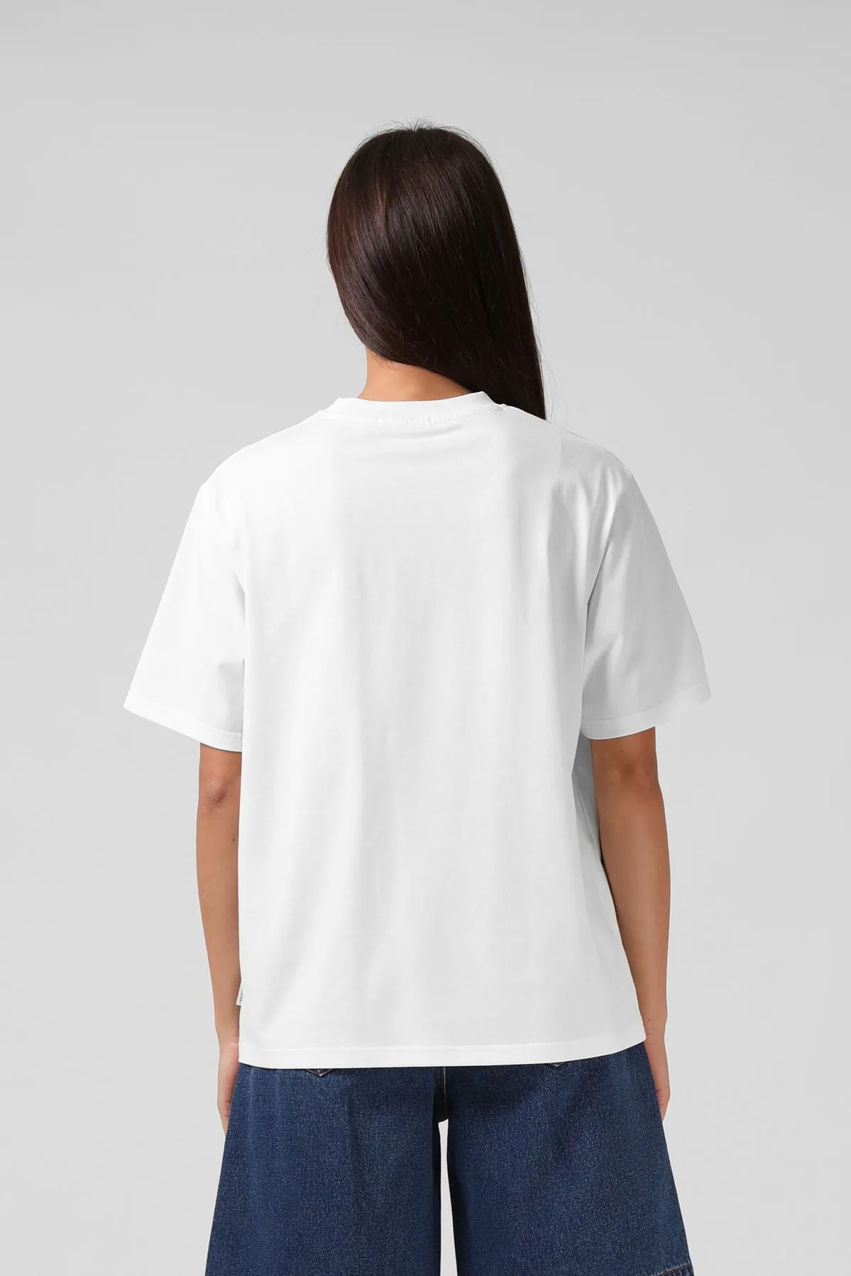 On-the-Go Comfort RPM EMB Tee White
