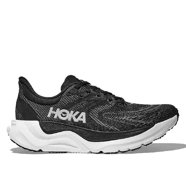 walking tool Aerobic exercise Womens Hoka Arahi 8 Wide in Black/White