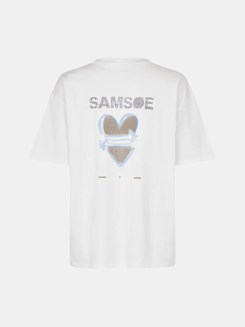 Trendy Fabric Saeira Tee White Hug