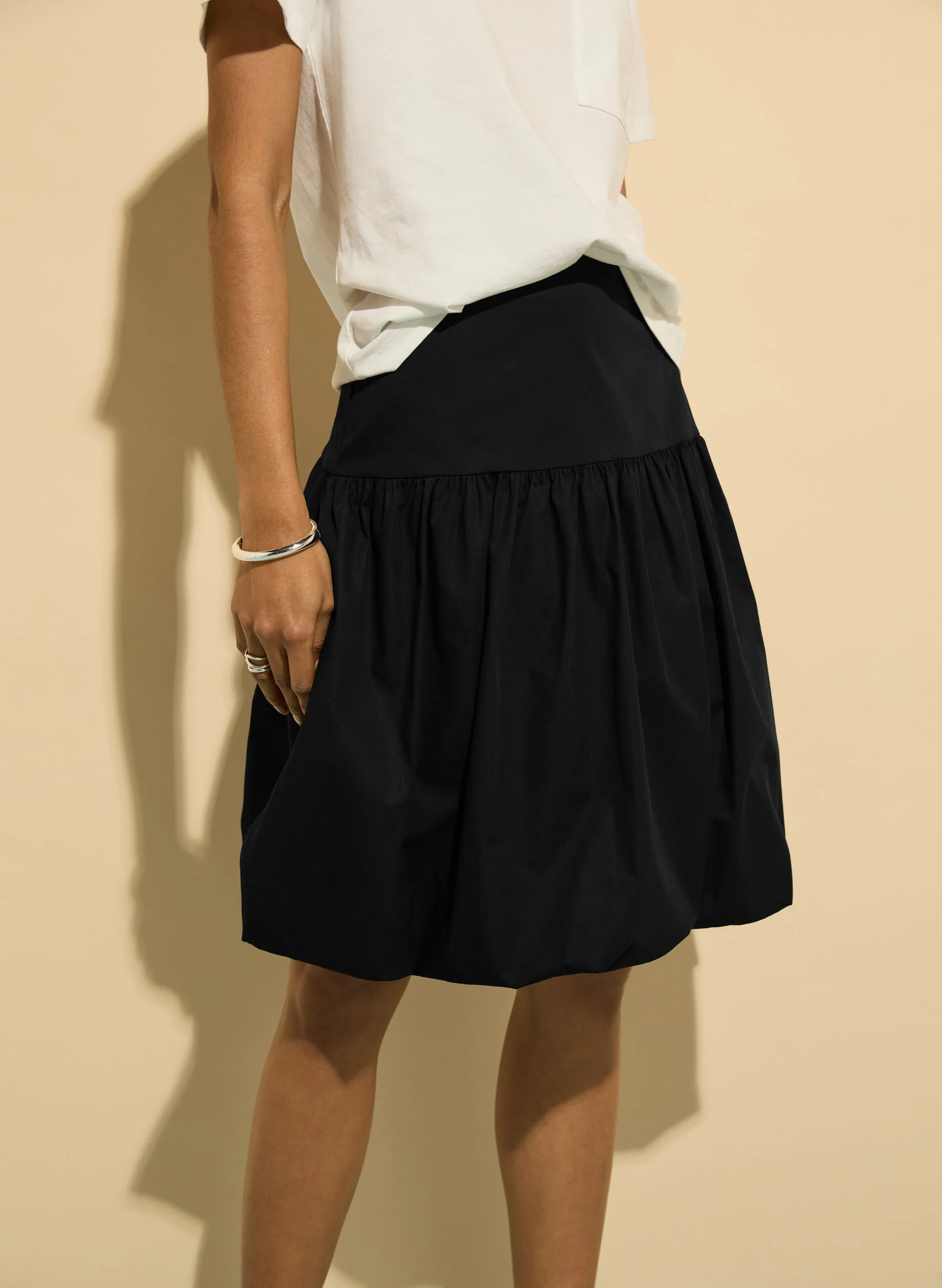 Classic Choice Contemporary Brand Saffy Organic Cotton Puffball Skirt