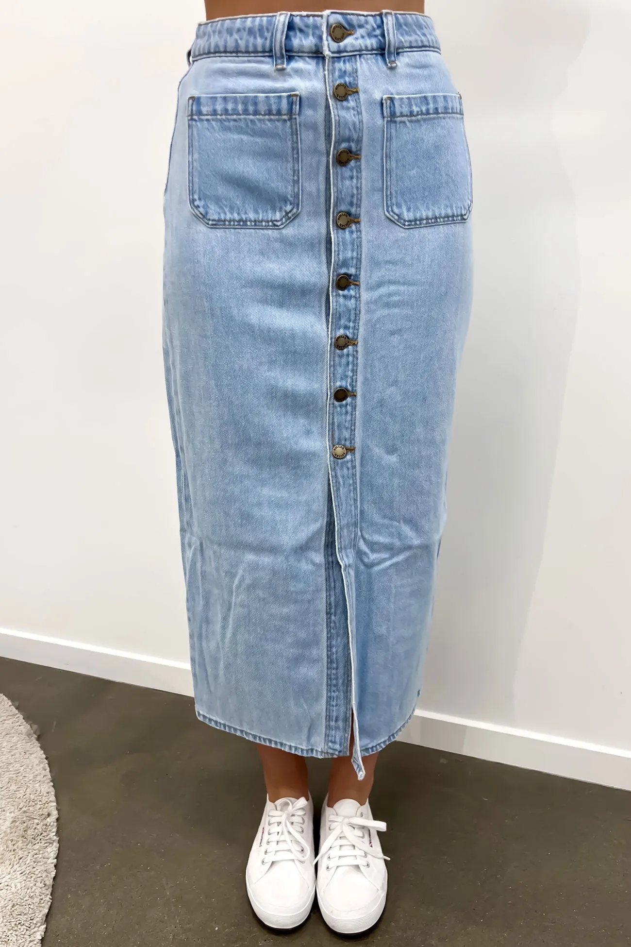 Sailor Skirt Light Vintage Blue Fresh Detail Non Irritating Texture