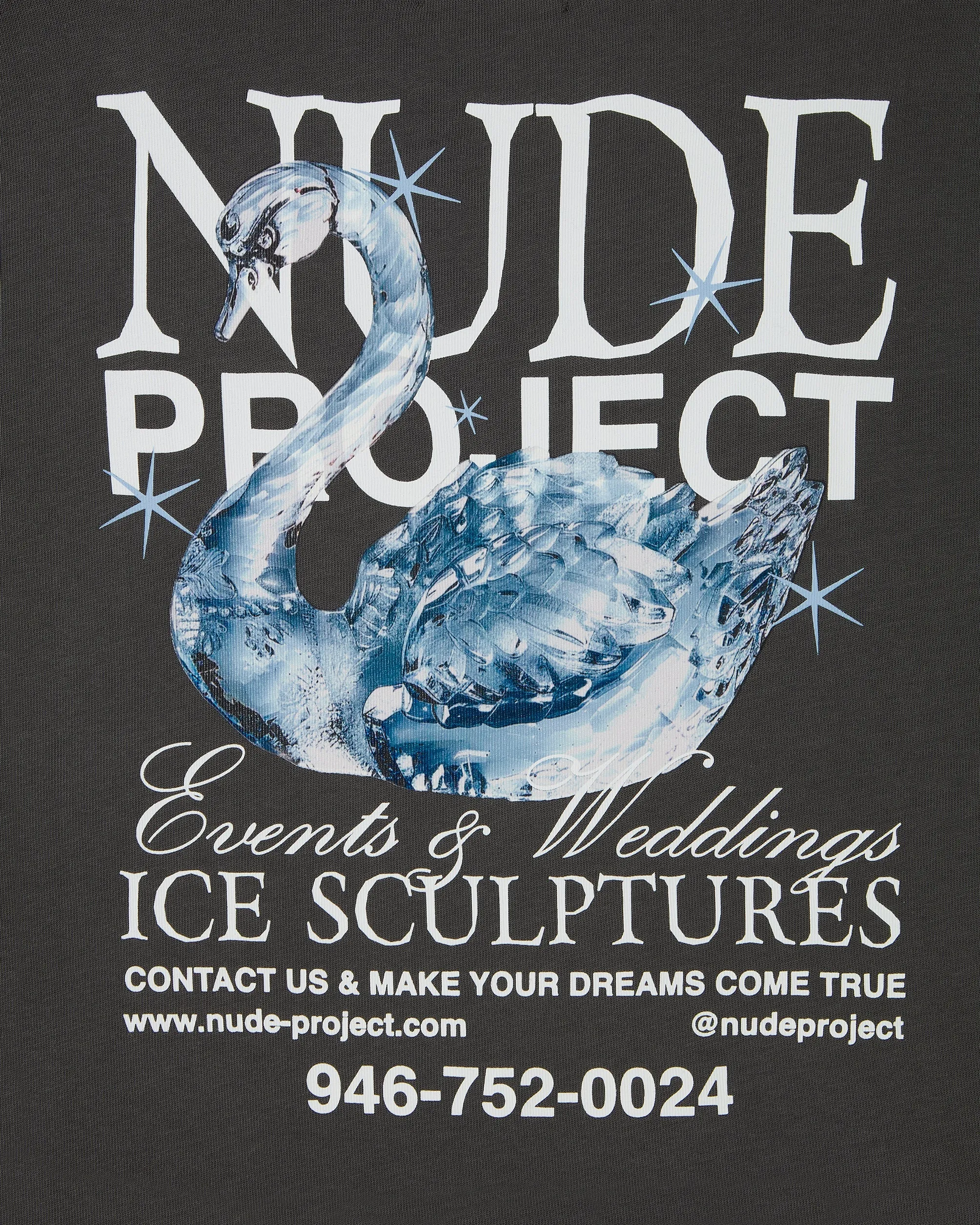 Cool Glow Sculpture Tee Ash