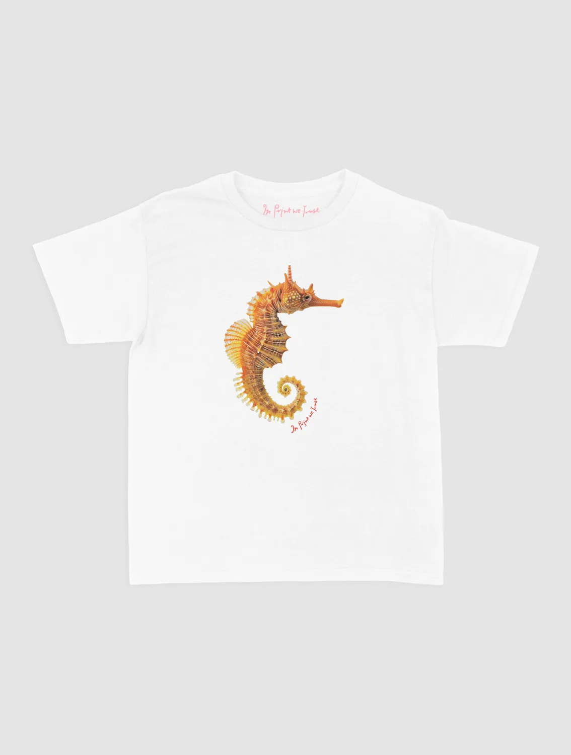 Flexible Fit Design Perfect Fit seahorse baby tee
