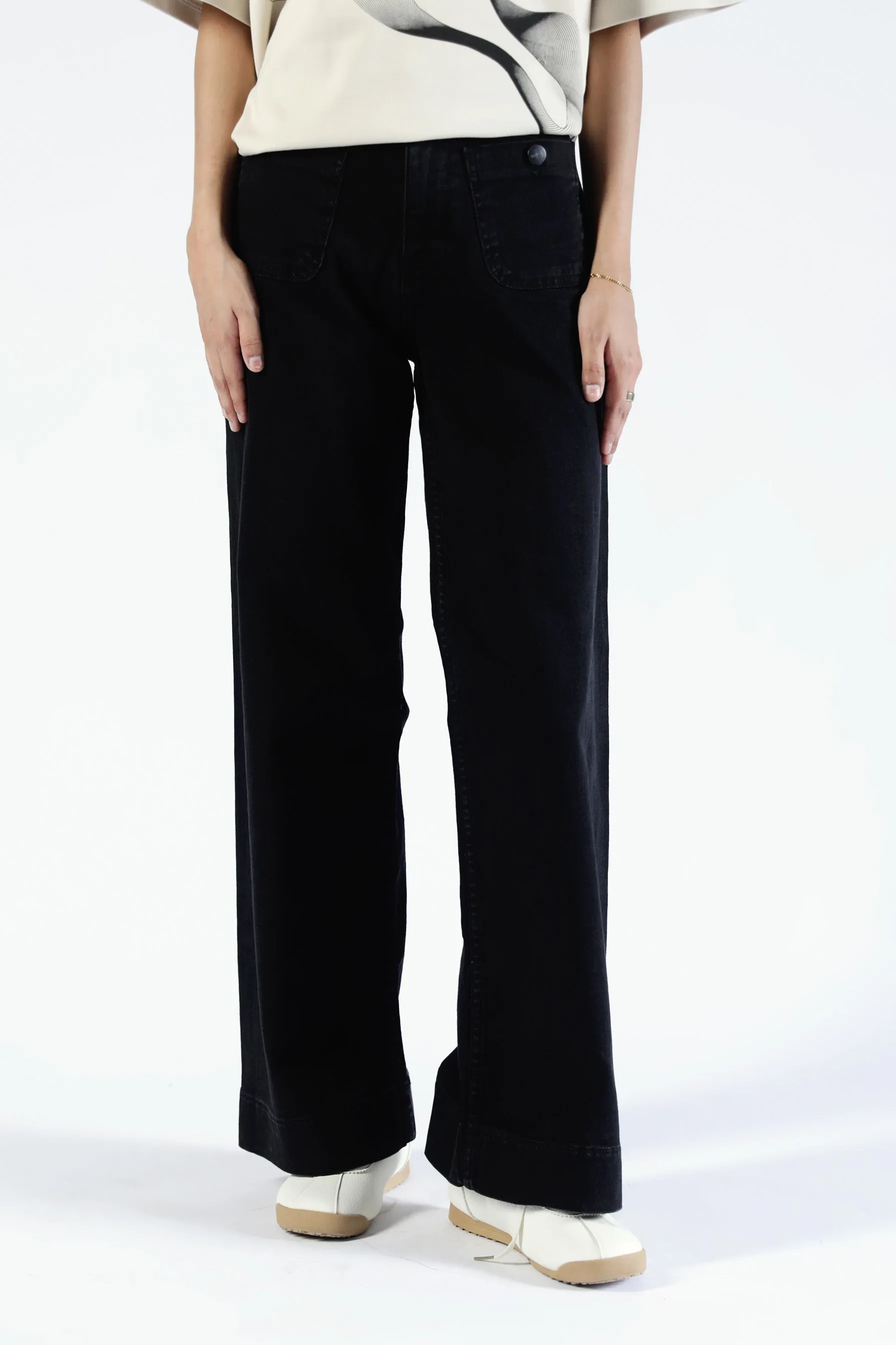 Dynamic Motion SEAMLESS WIDE LEGS DENIM