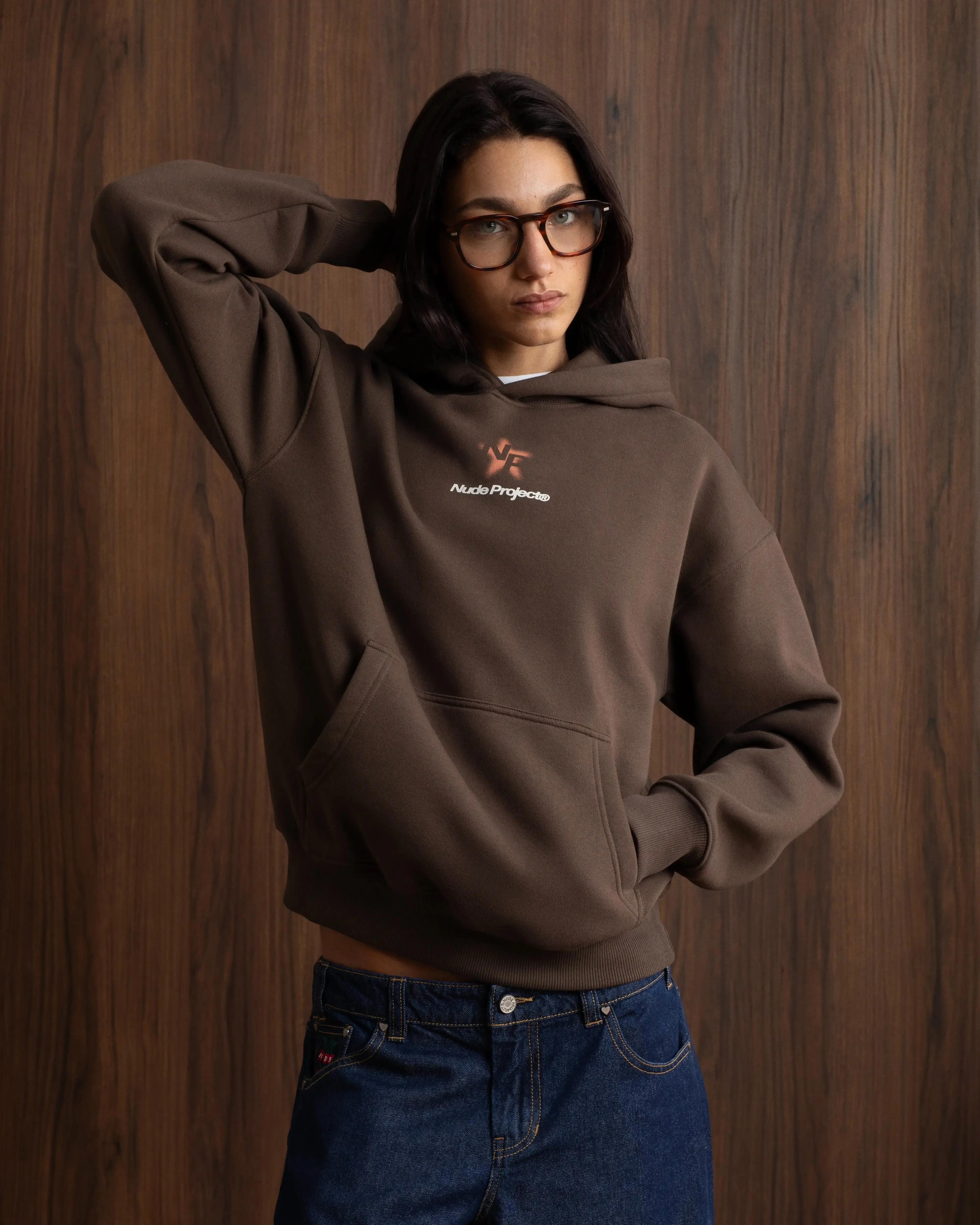 Seoul Hoodie Brown Business casual