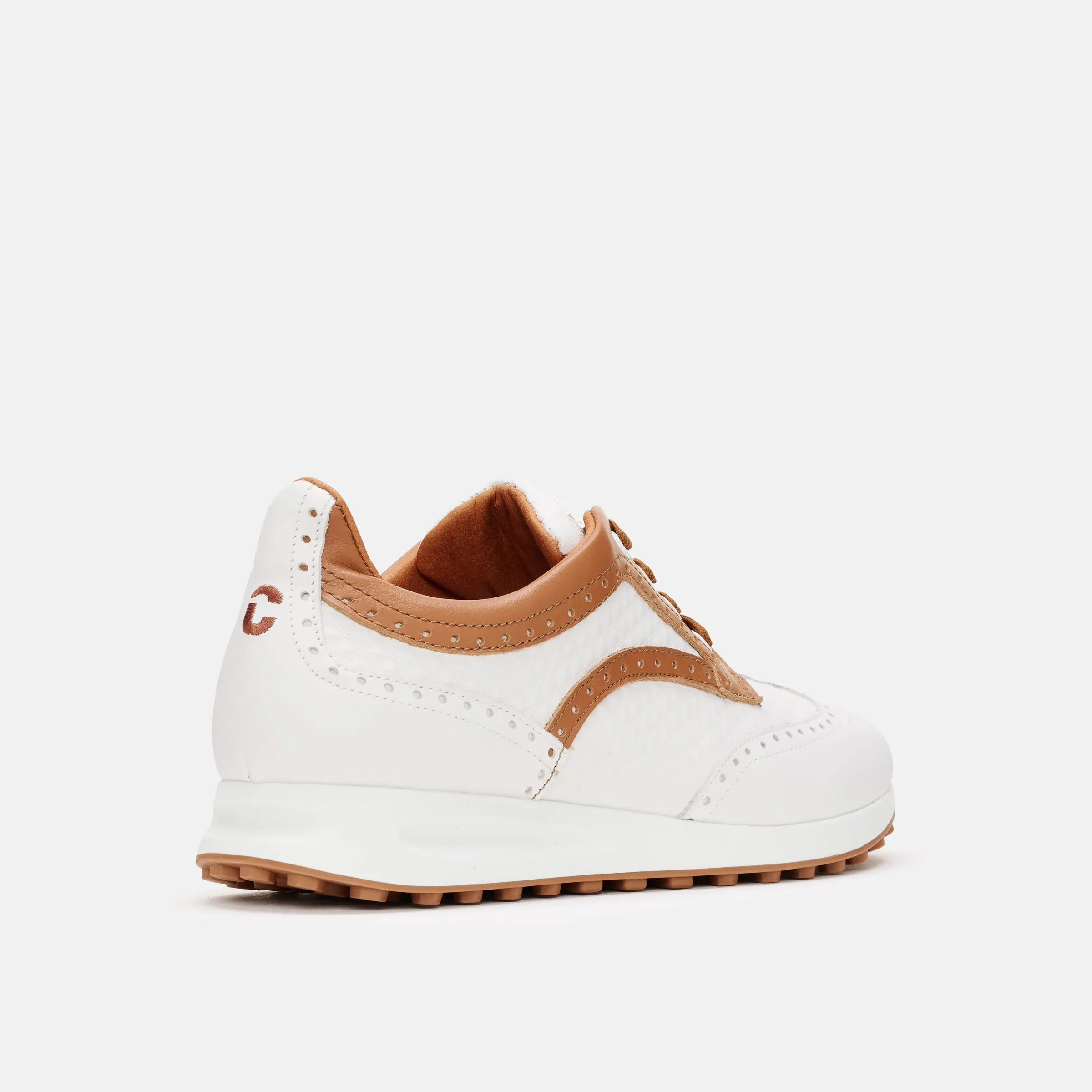 All terrain Comfort Glide Serena - White/Cognac