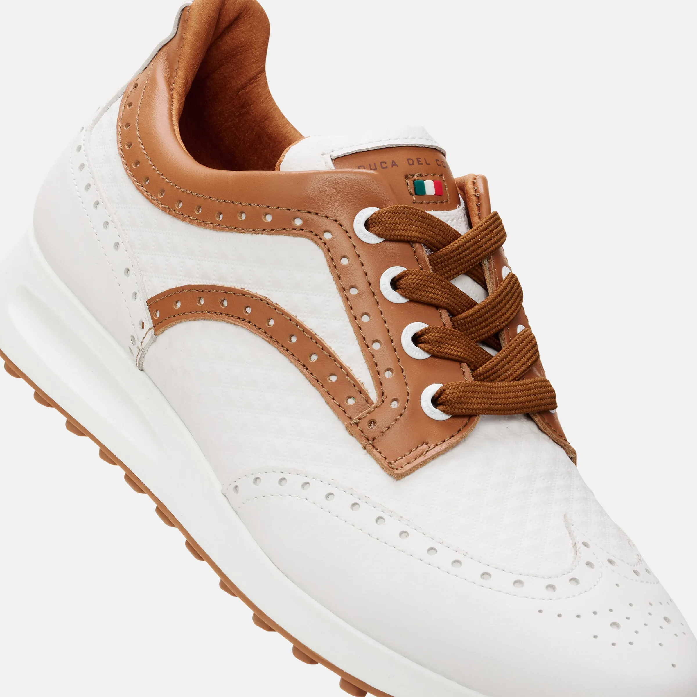 All-day Comfort Serena - White/Cognac
