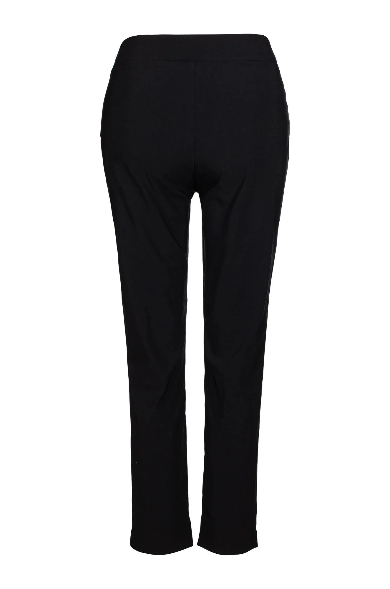 Platinum Bengaline Capri Pants | Black | 6305C1 Stretchable Fabric