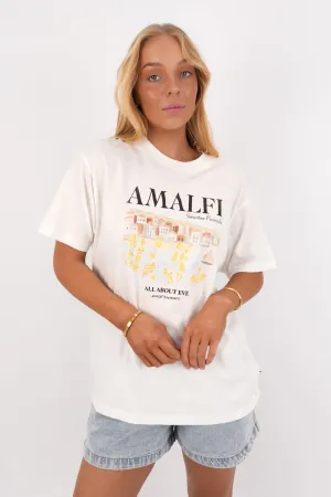Prom Amalfi Relaxed Tee Vintage White