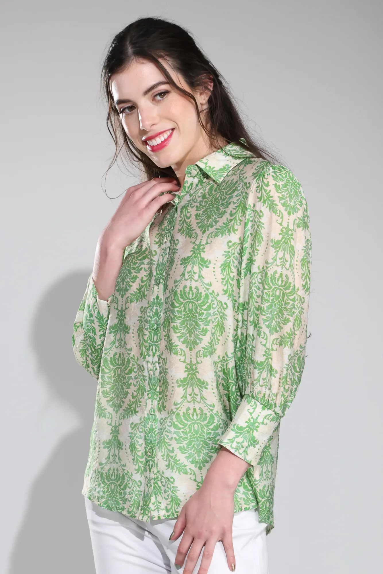 SHIRT | GREEN | 0021C1 Comfort Stretch