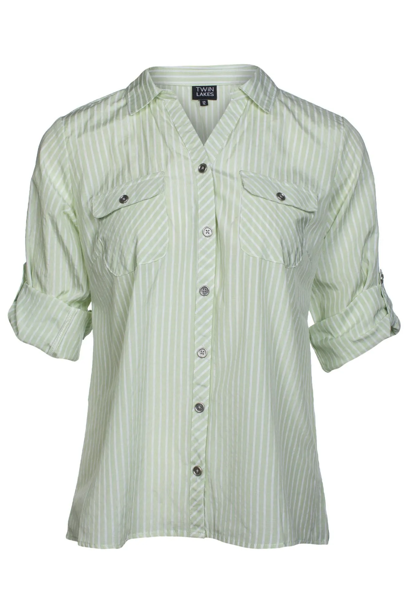 Trendy All-Day Non Toxic Printing Shirt | MINT | 6162C1