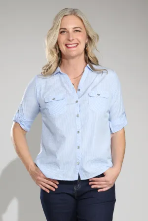 Shirt | Sky Narrow | 6162C1 LightweightBlend Versatile Layer