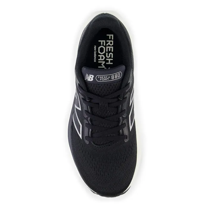 Womens New Balance Fresh Foam X 880v14 in Black/Sea Salt/Silver Metallic easy - to - put - on shoes hot - weather shoes