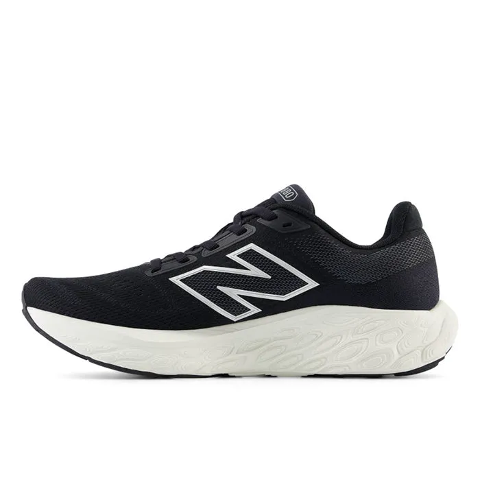 Womens New Balance Fresh Foam X 880v14 in Black/Sea Salt/Silver Metallic Flexible Footwear Responsive Energy Return