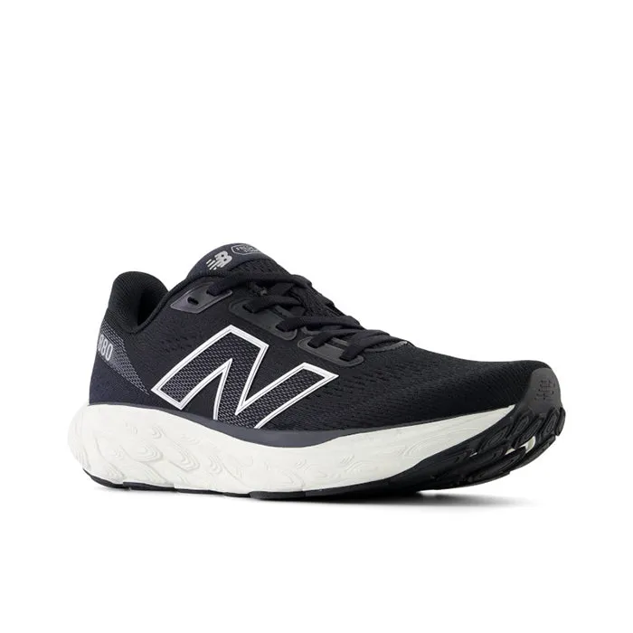 Moisture Absorbing parade - themed running gear Womens New Balance Fresh Foam X 880v14 in Black/Sea Salt/Silver Metallic