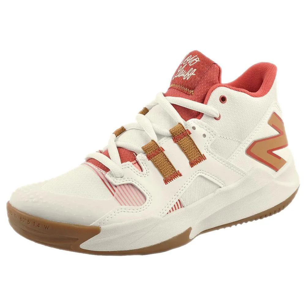 New Balance Women's Coco CG1 - D Width - White/Brown Anti microbial Active Flex