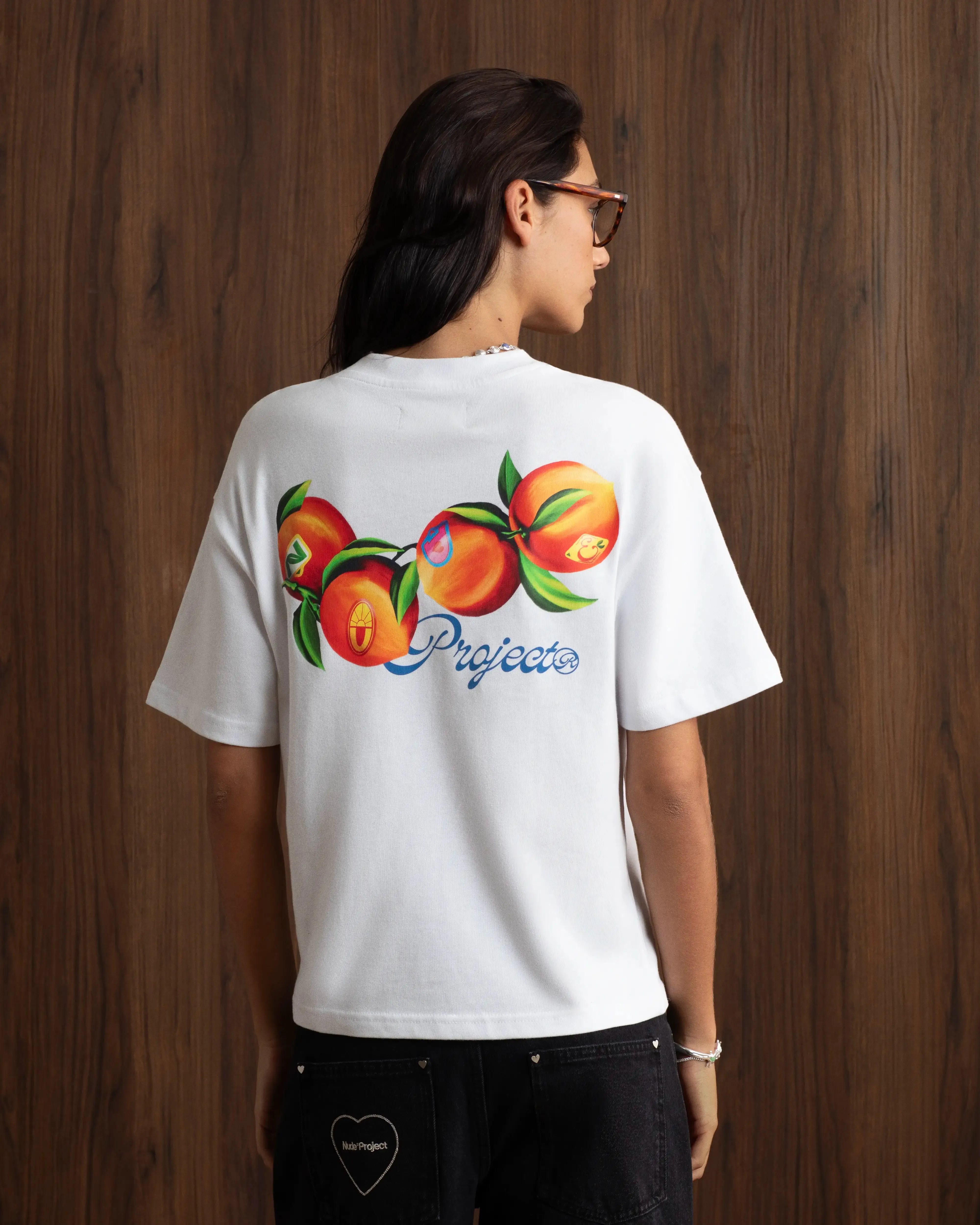 Peach Tee White Calm Tone