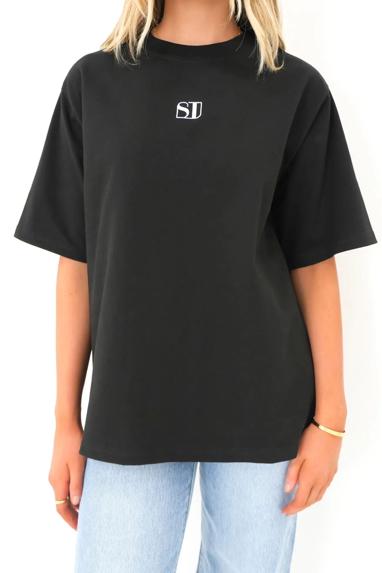 Silent Luxe Tee Black anti static coating