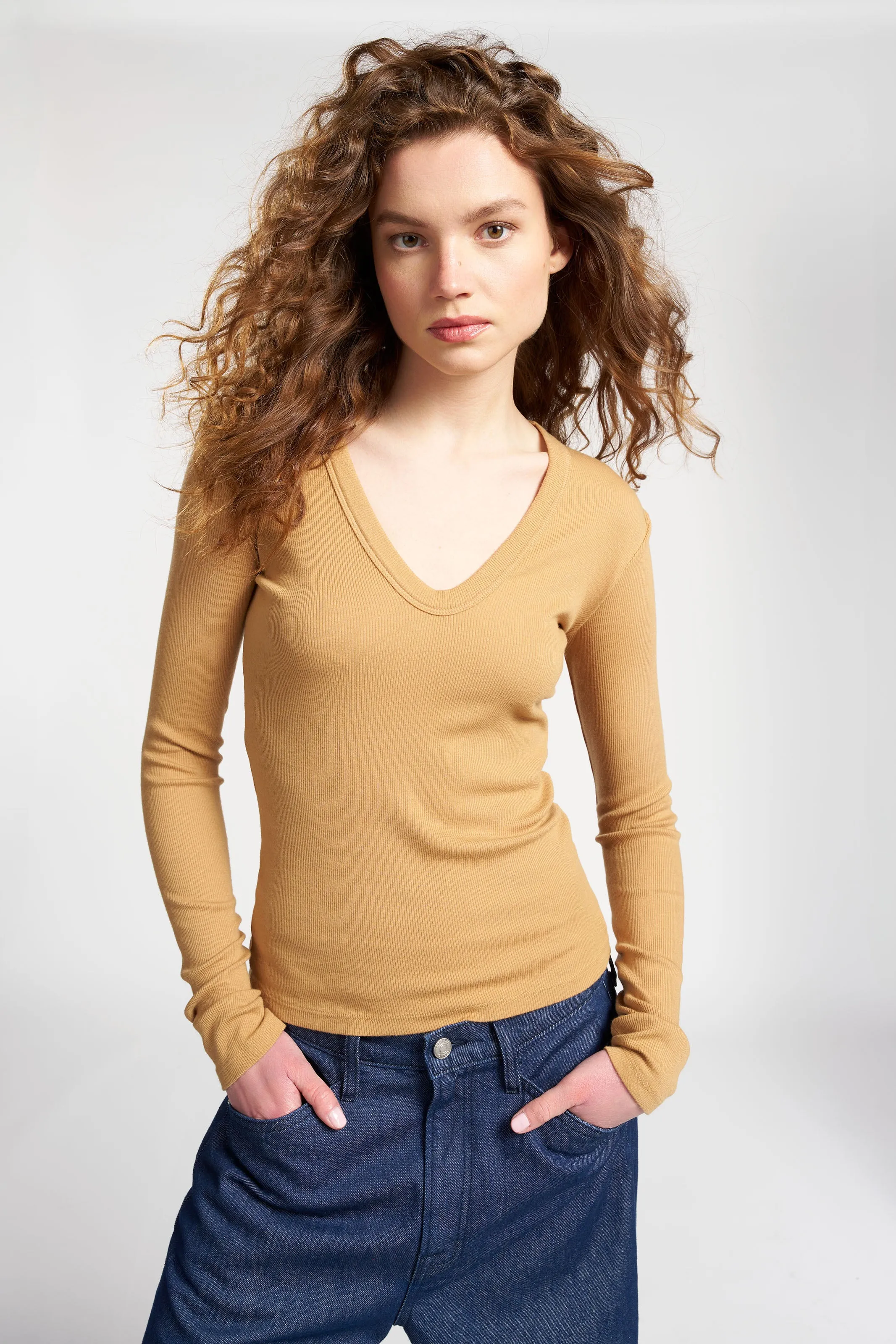 Everyday Fashion Look Soft Fabric Verona U-Neck Shirt