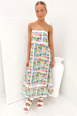 Cool Look Daily Form Caley Midi Dress Postcards