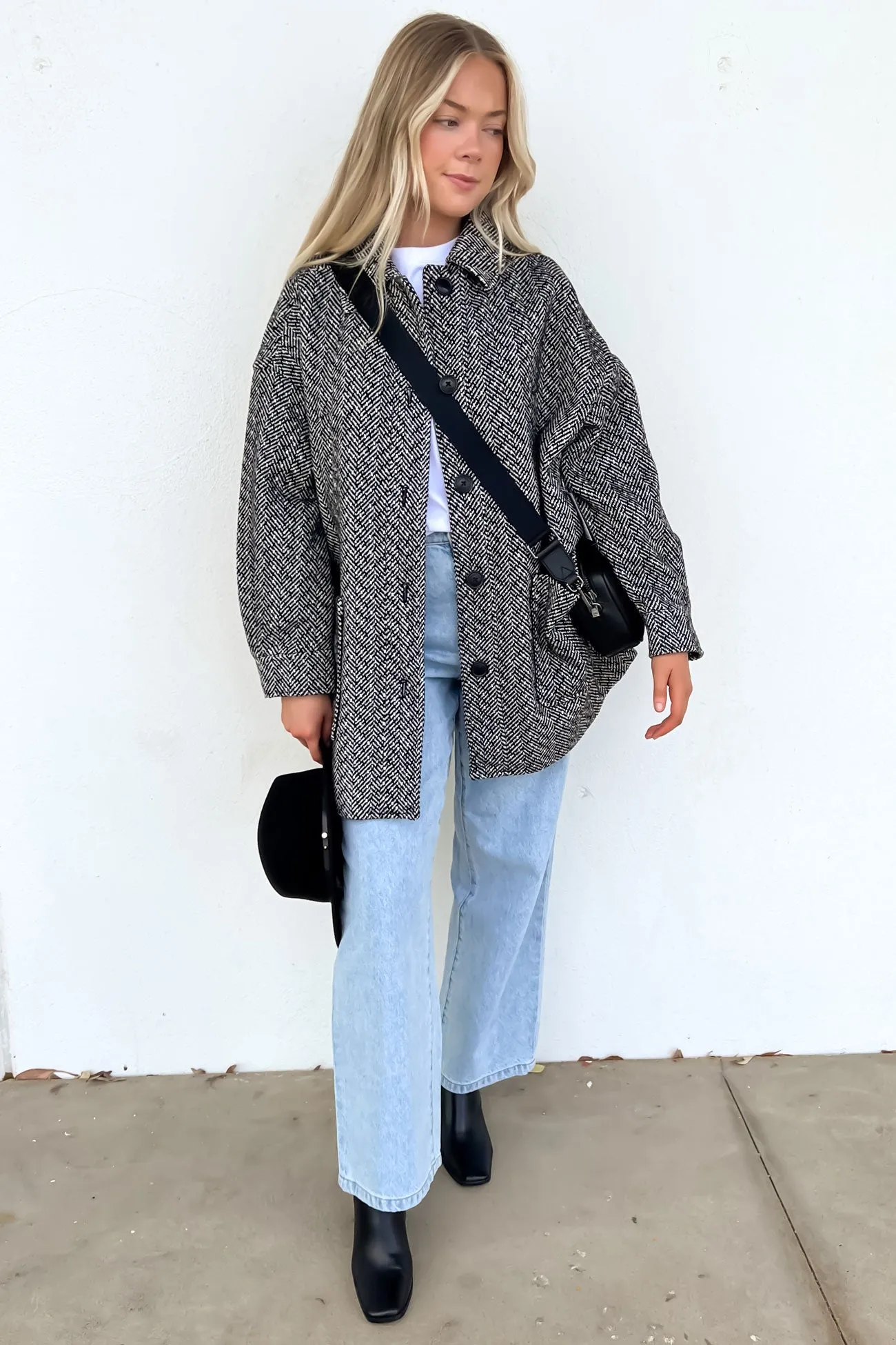 Reinforced Seams Beegy Coat Heather Grey