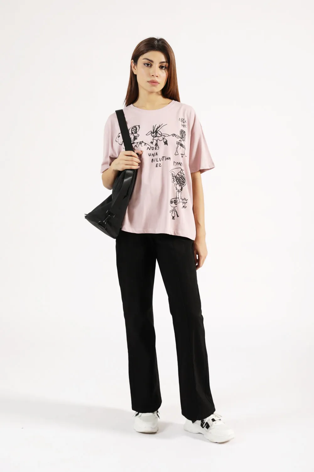 Relaxed Smart GRAPHIC OVERSIZED TEE