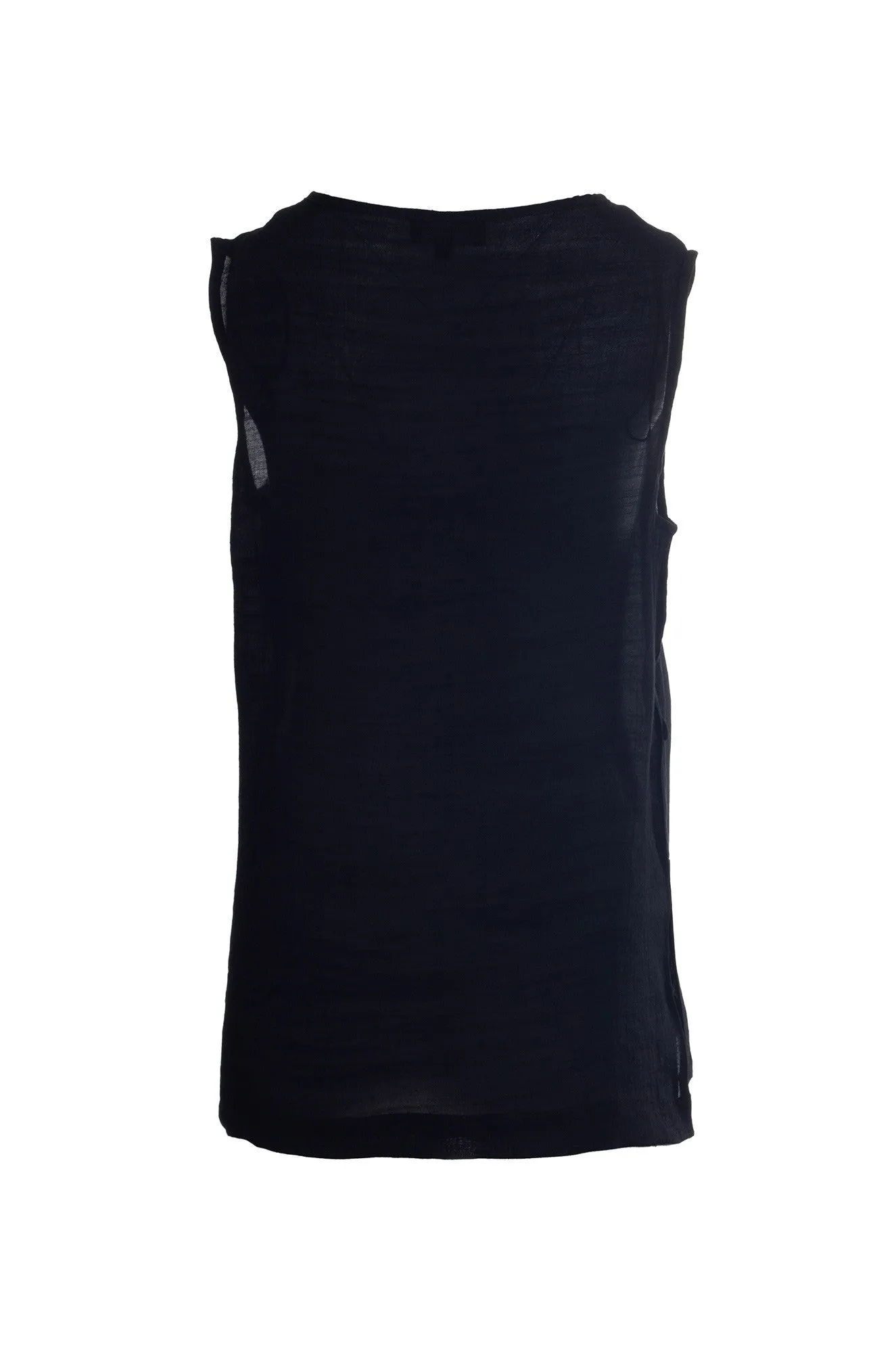 Dance Flow Fashion Accessory Sleeveless unlined Top | Black | 8821A1