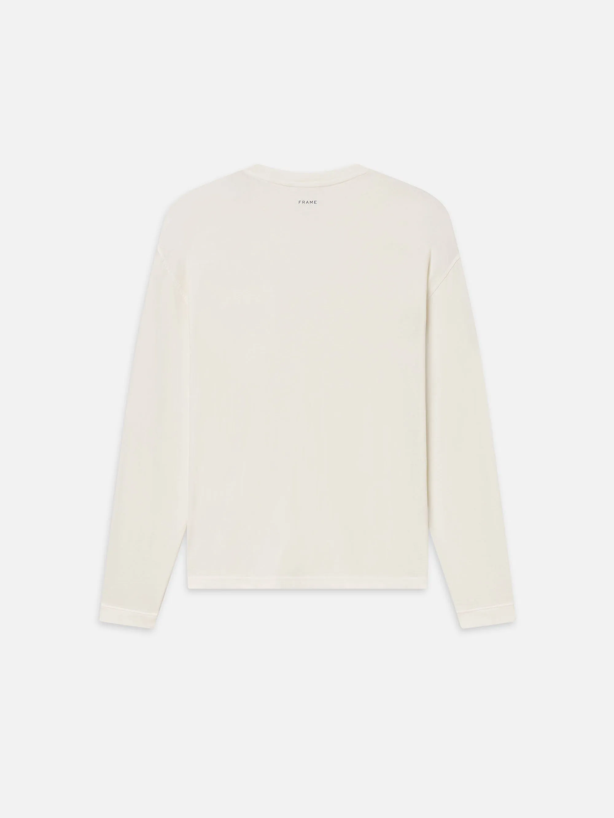 Sotheby's Unisex Long Sleeve Tee -- White Easy Fit Classic Color