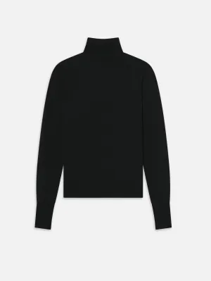 Work Day Slim Turtleneck -- Black