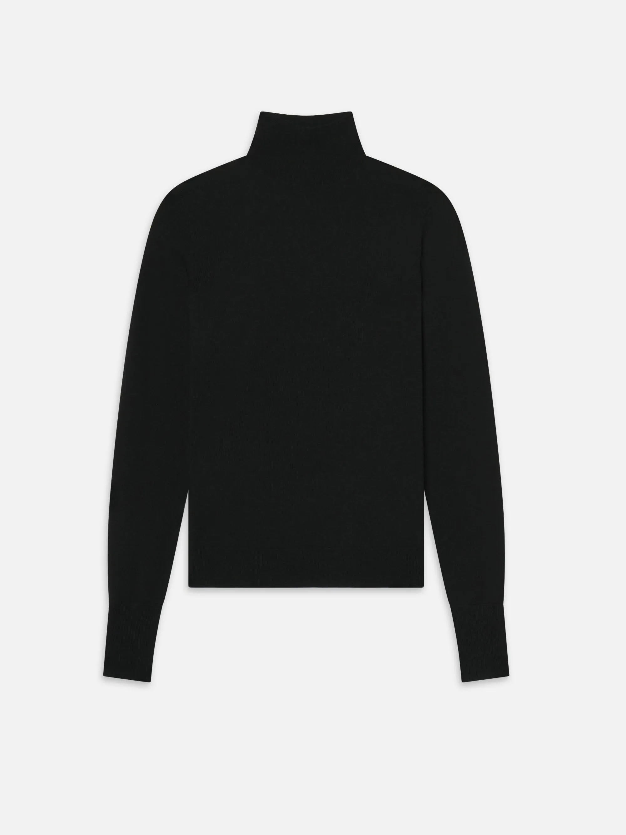 Work Day Slim Turtleneck -- Black