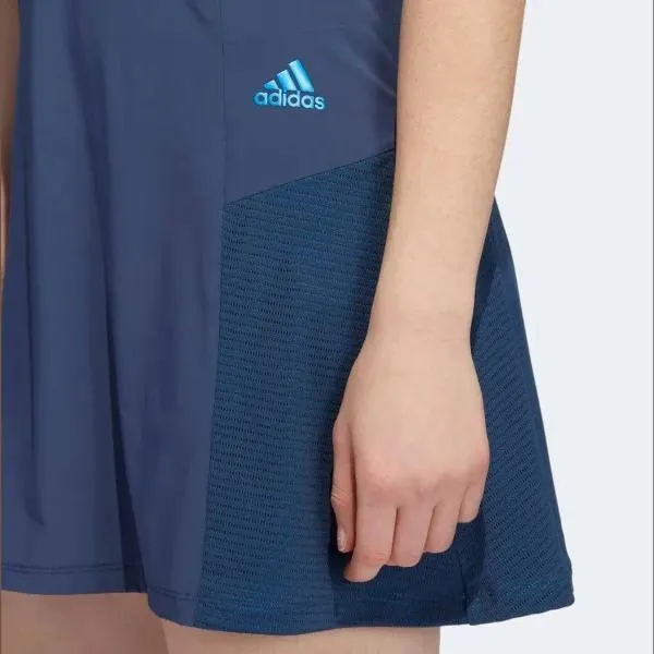 Adidas Sport Ladies HEAT.RDY Sleeveless Dress - Navy Warm Undertone