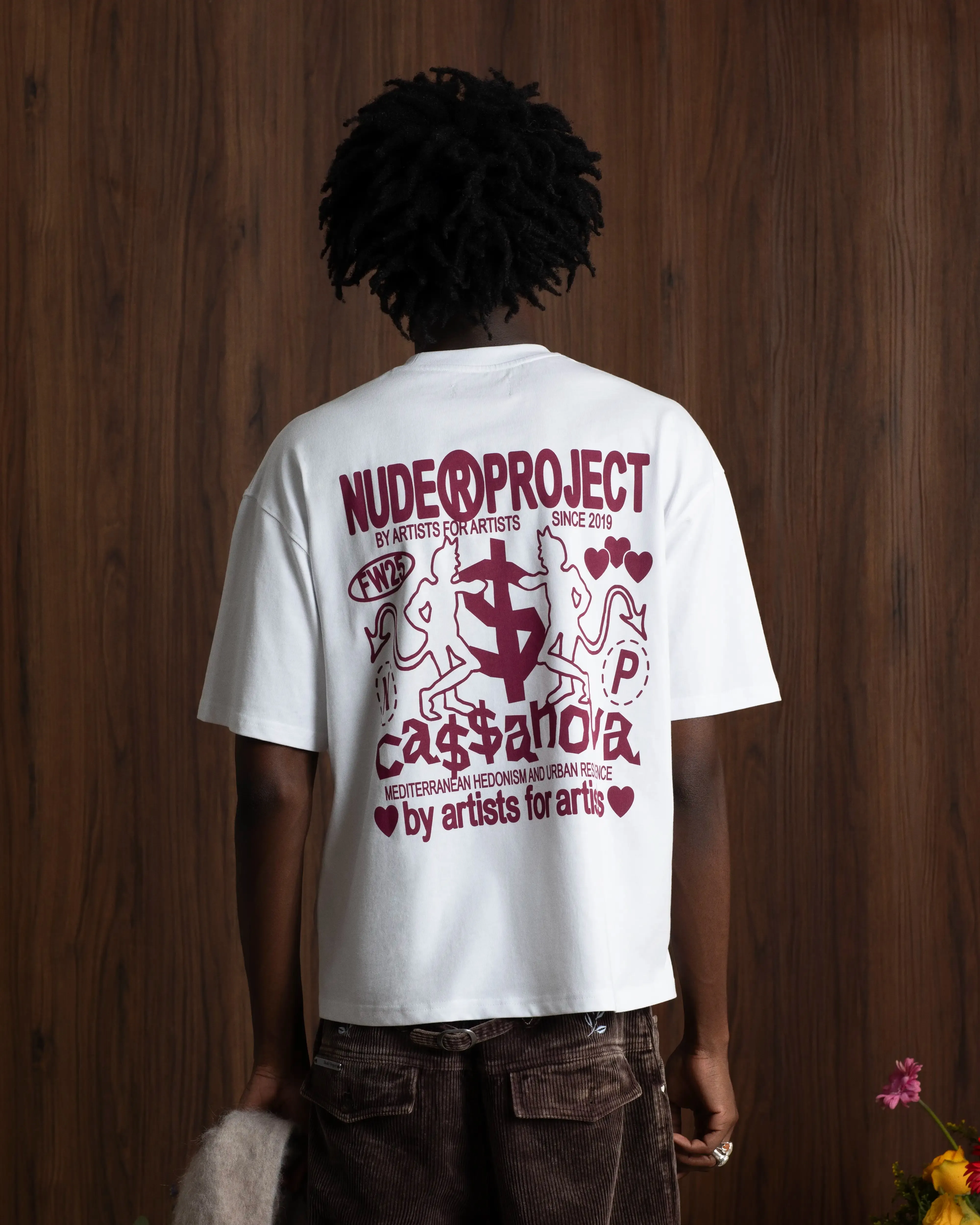 Laid-Back Outfit Cassanova Tee White