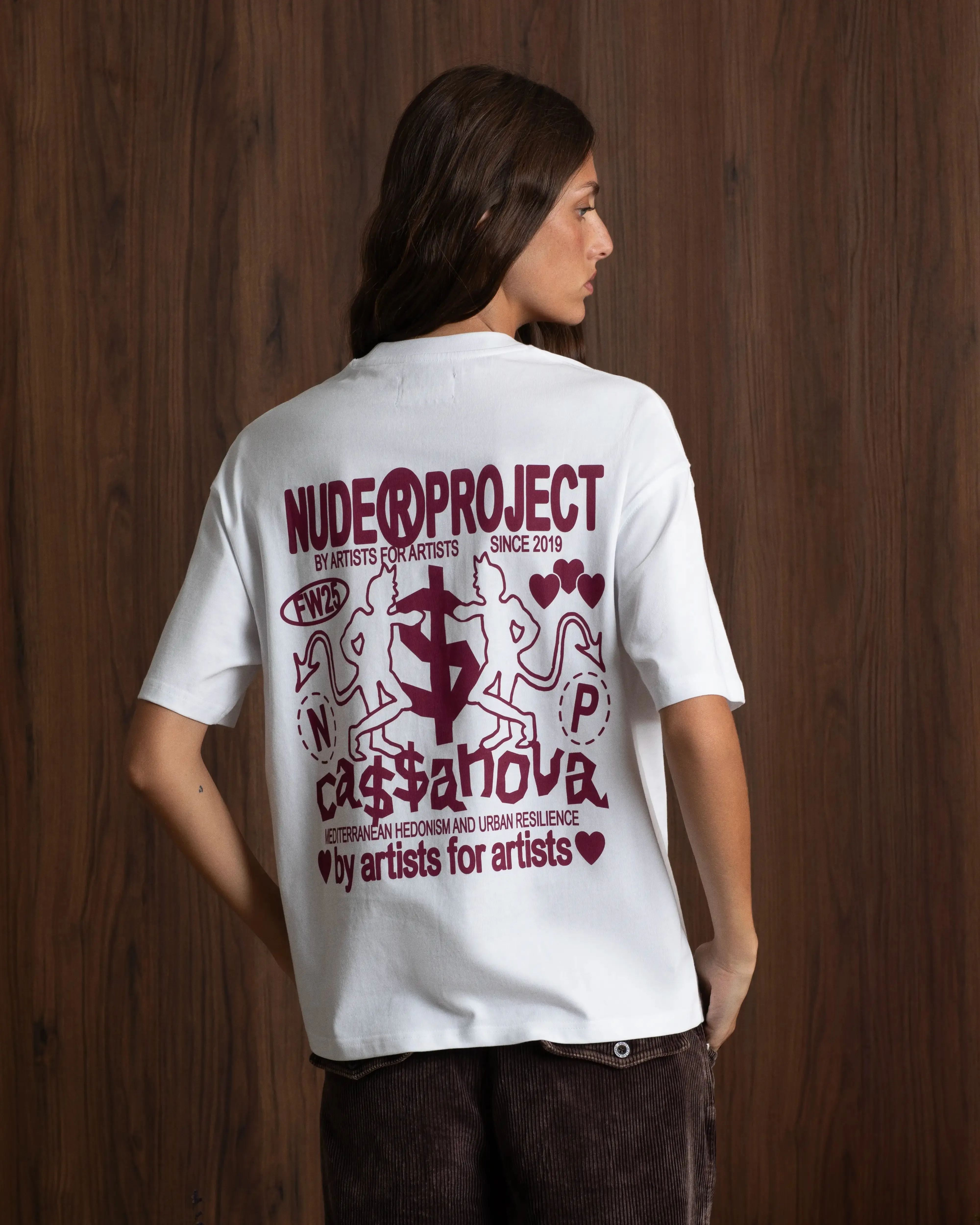 Flexible Fit Cassanova Tee White