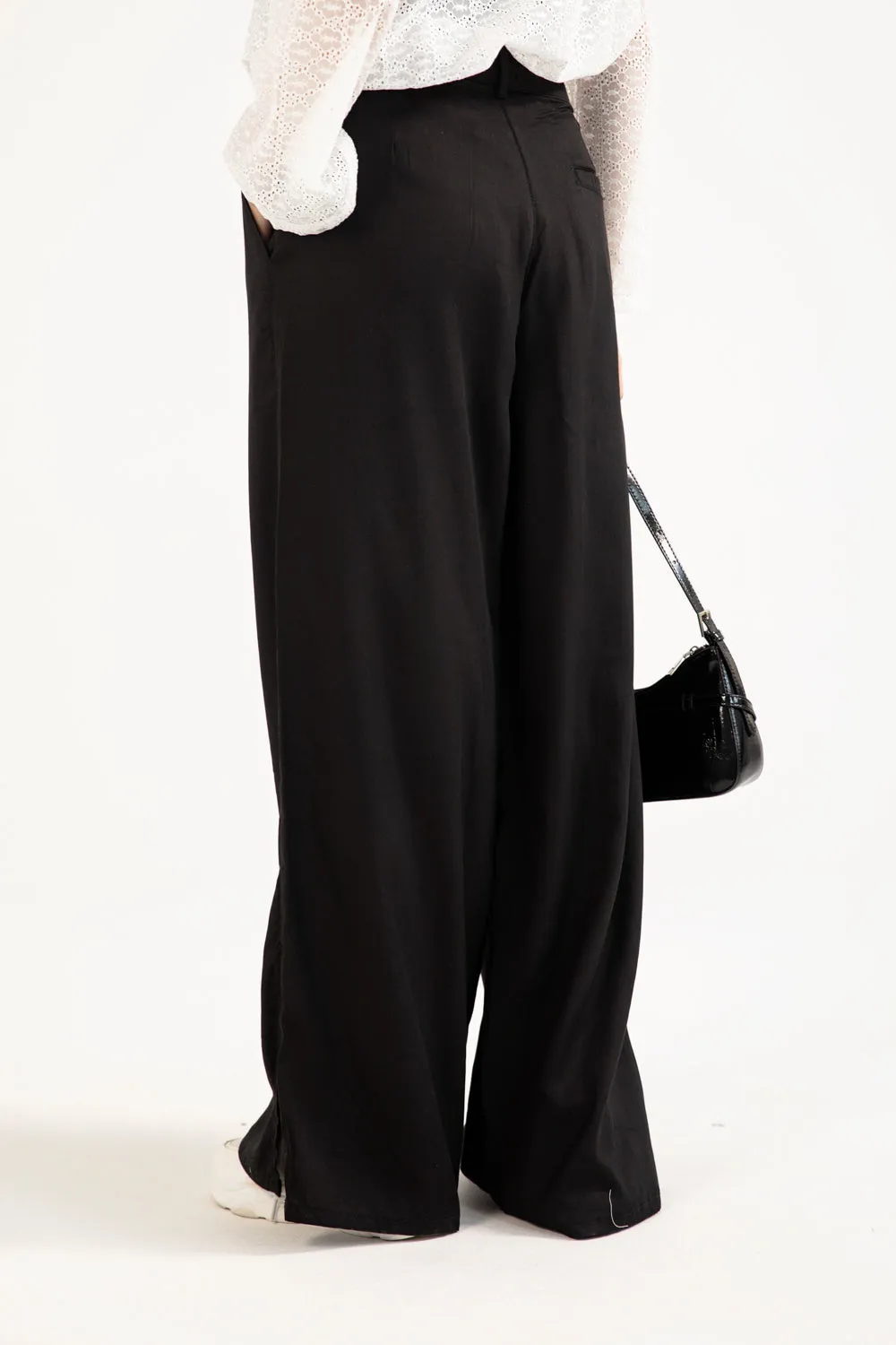 MEGA WIDE TAILORED PANT Stretch Panel Relaxed Comfort Wear