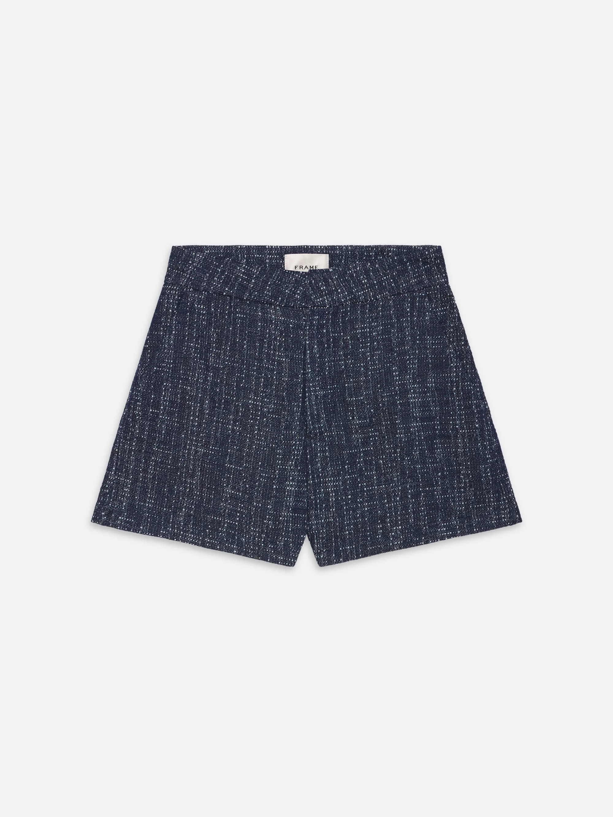 The Tweed Short -- Indigo summer shorts