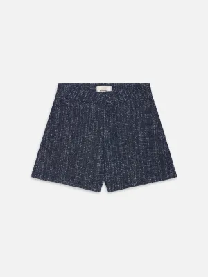 The Tweed Short -- Indigo Shine Mood Myth Glow