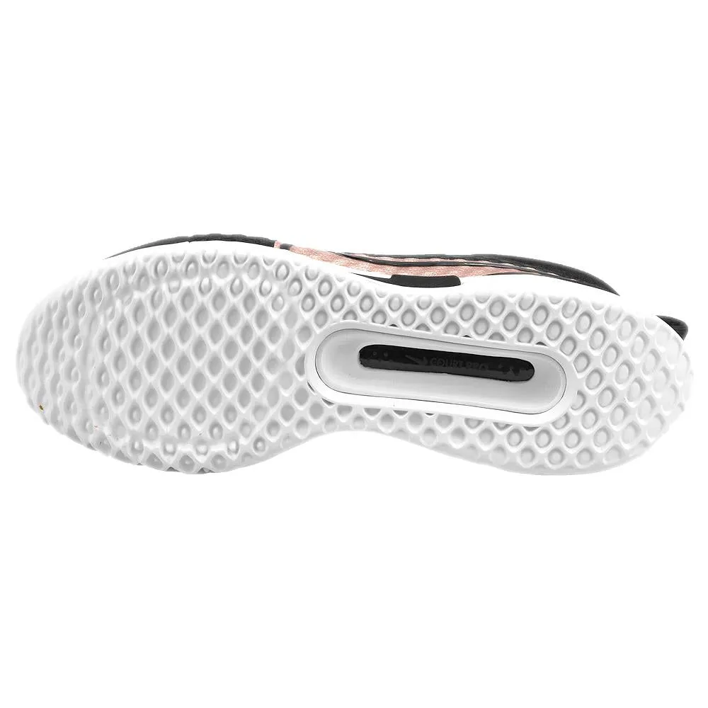 Quick Wear Nike Women's Court Zoom Pro - Black/Metallic Red Bronze