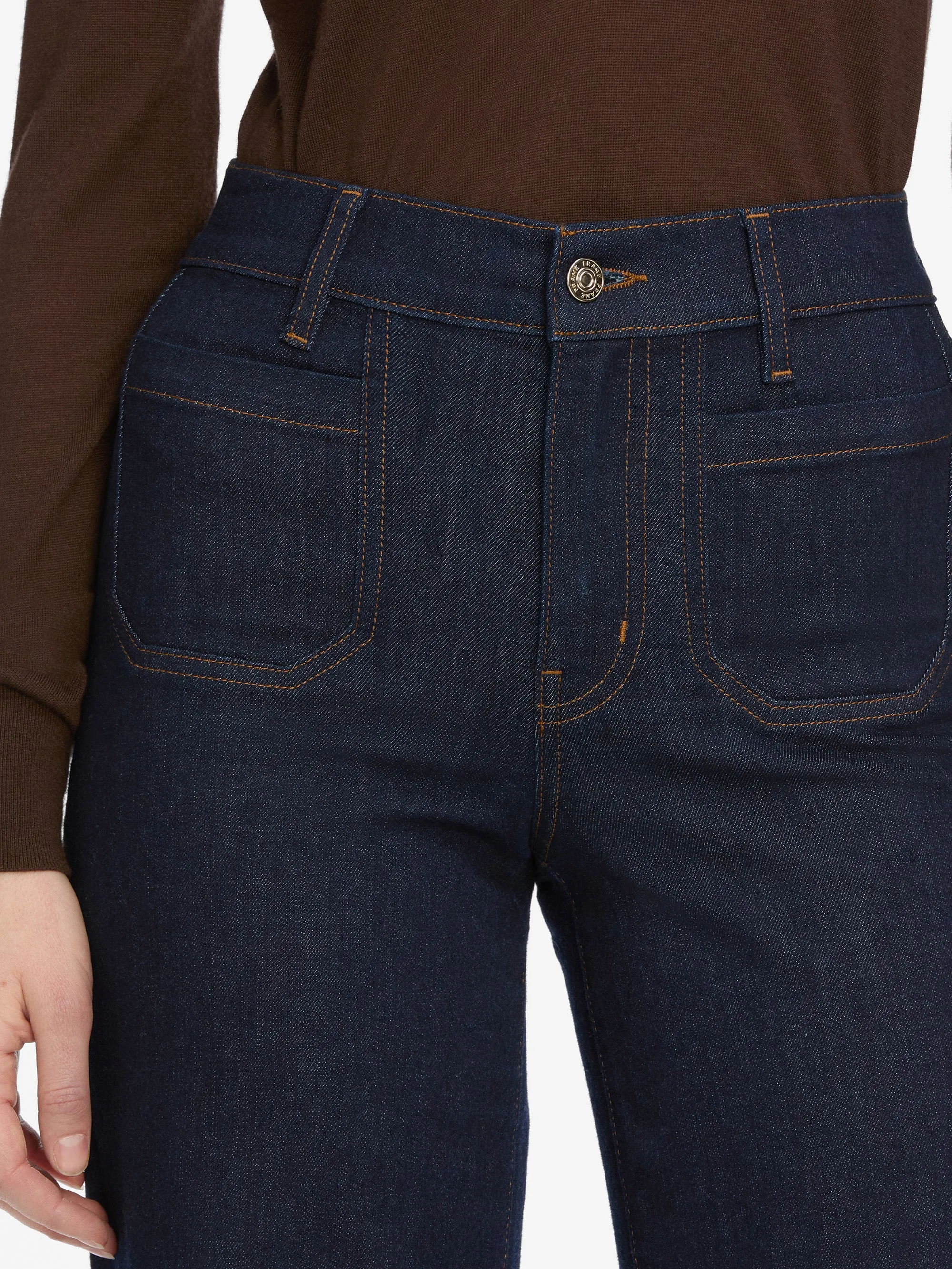 Warm Fit SecureClosures Le Slim Palazzo Modernist Pocket -- Rinse