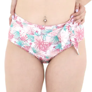 Women's Printed Bikini Bottom,Multi Durable Stitching Non Restrictive Framework