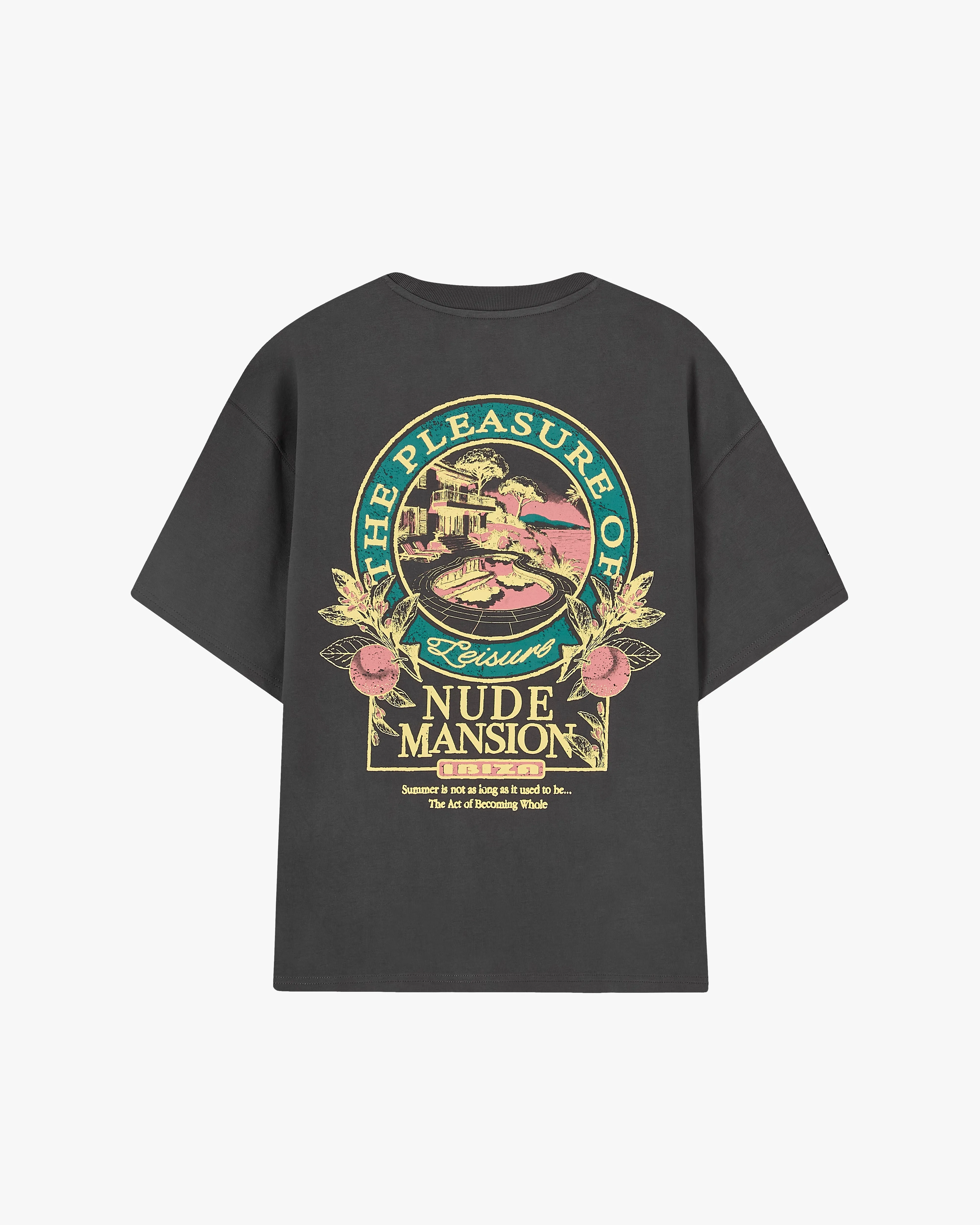 Mansion Tee Ash Compression Fit Winter Essential