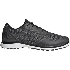 Adidas Ladies ALPHAFLEX SPORT SPIKELESS Black Moisture Wicking Fabric Stretchable Upper