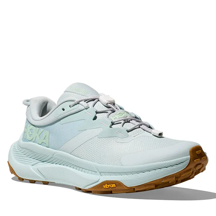 Womens Hoka Transport in Droplet/Droplet matte - finish - design shoes Metallic accents