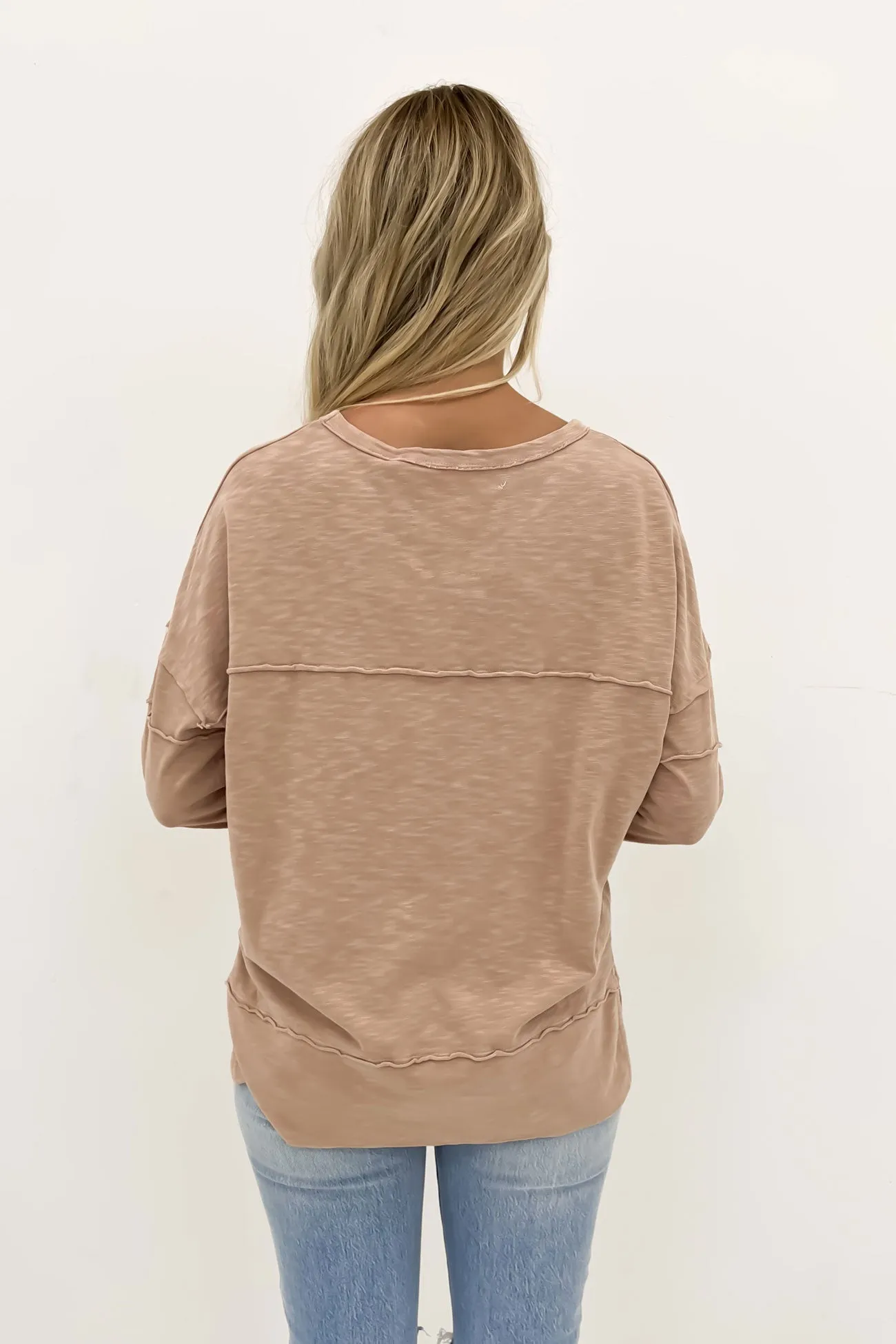 Cozy Knit Fashionable Vest Jayne Throw On Top Oat