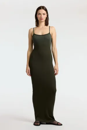 Verona Spaghetti Maxi Dress Evening Glow