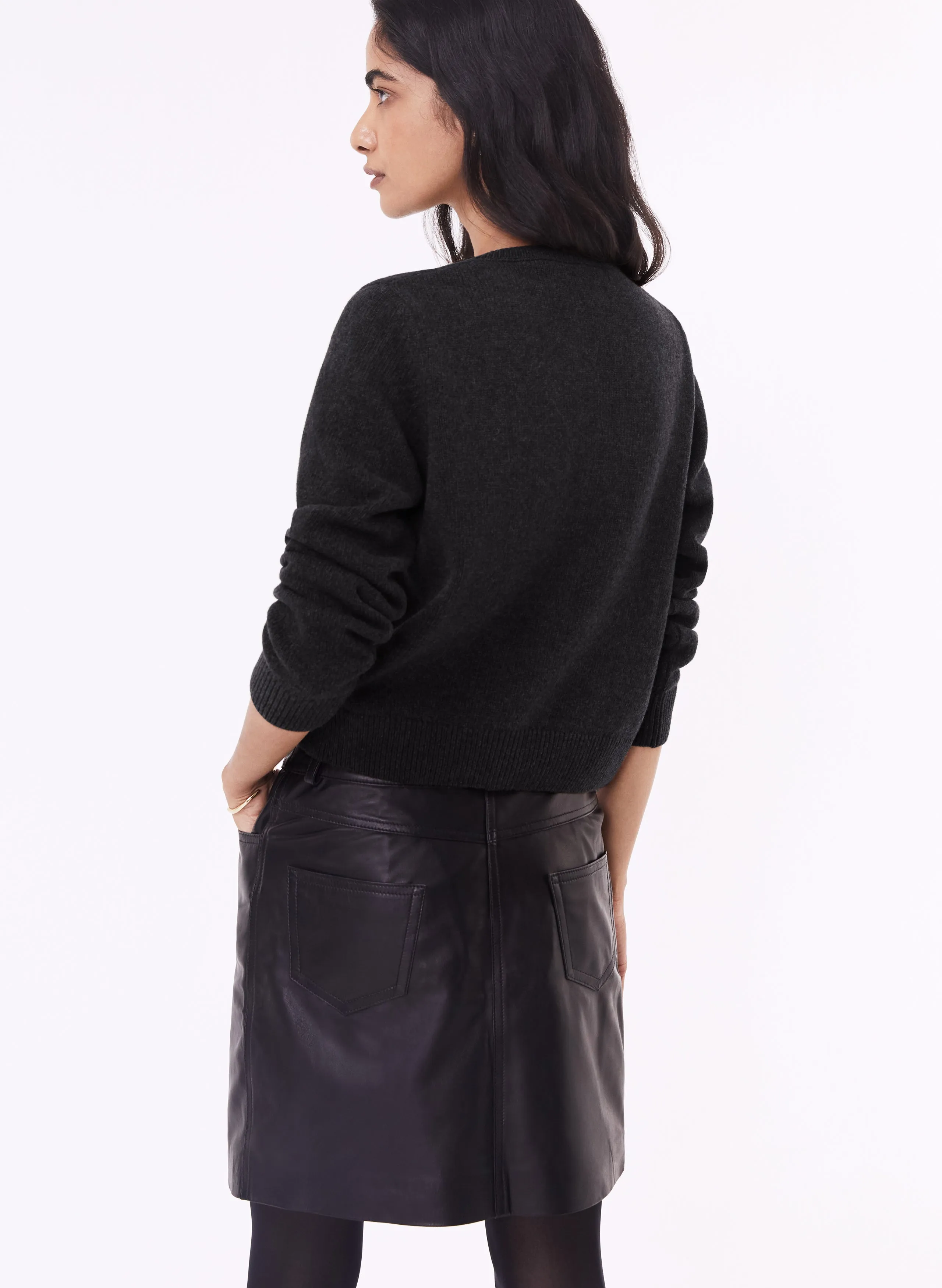 Outfit Mix Solange Leather Skirt