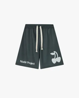 Solid Mesh Short Black Anti Odor Technology