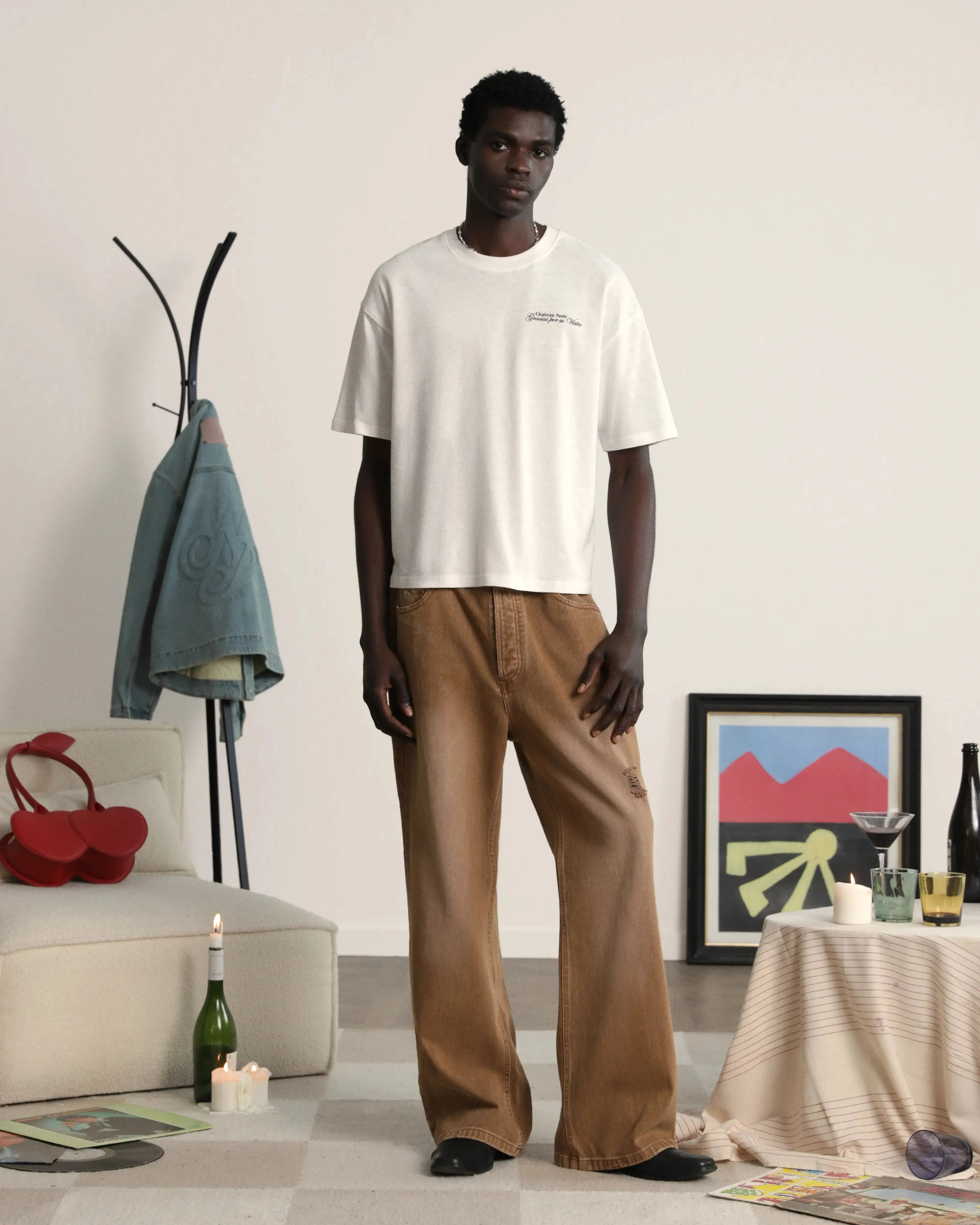 Chateau Tee White WrinkleFreeTexture Photo Fit