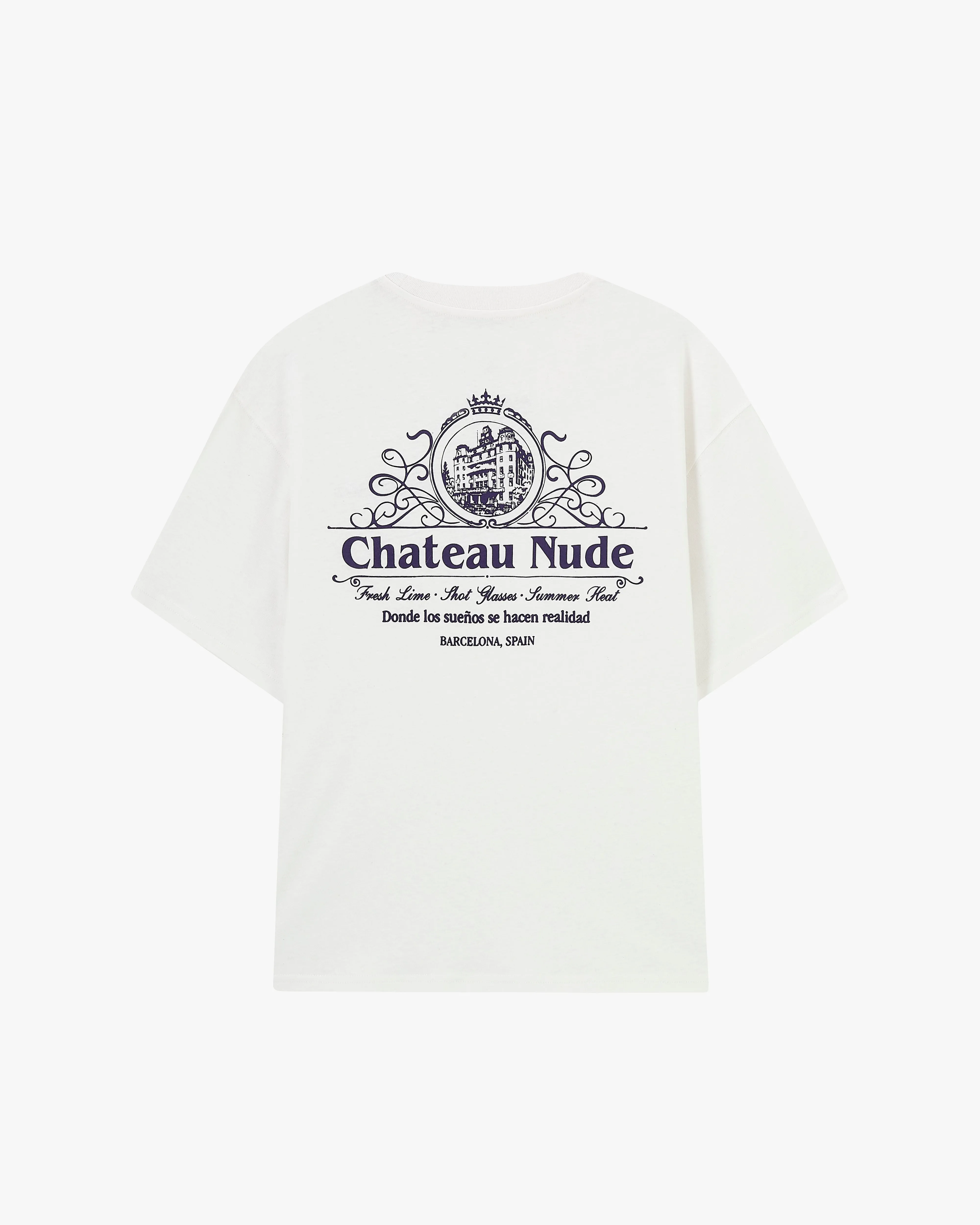 Chateau Tee White ReinforcedHems