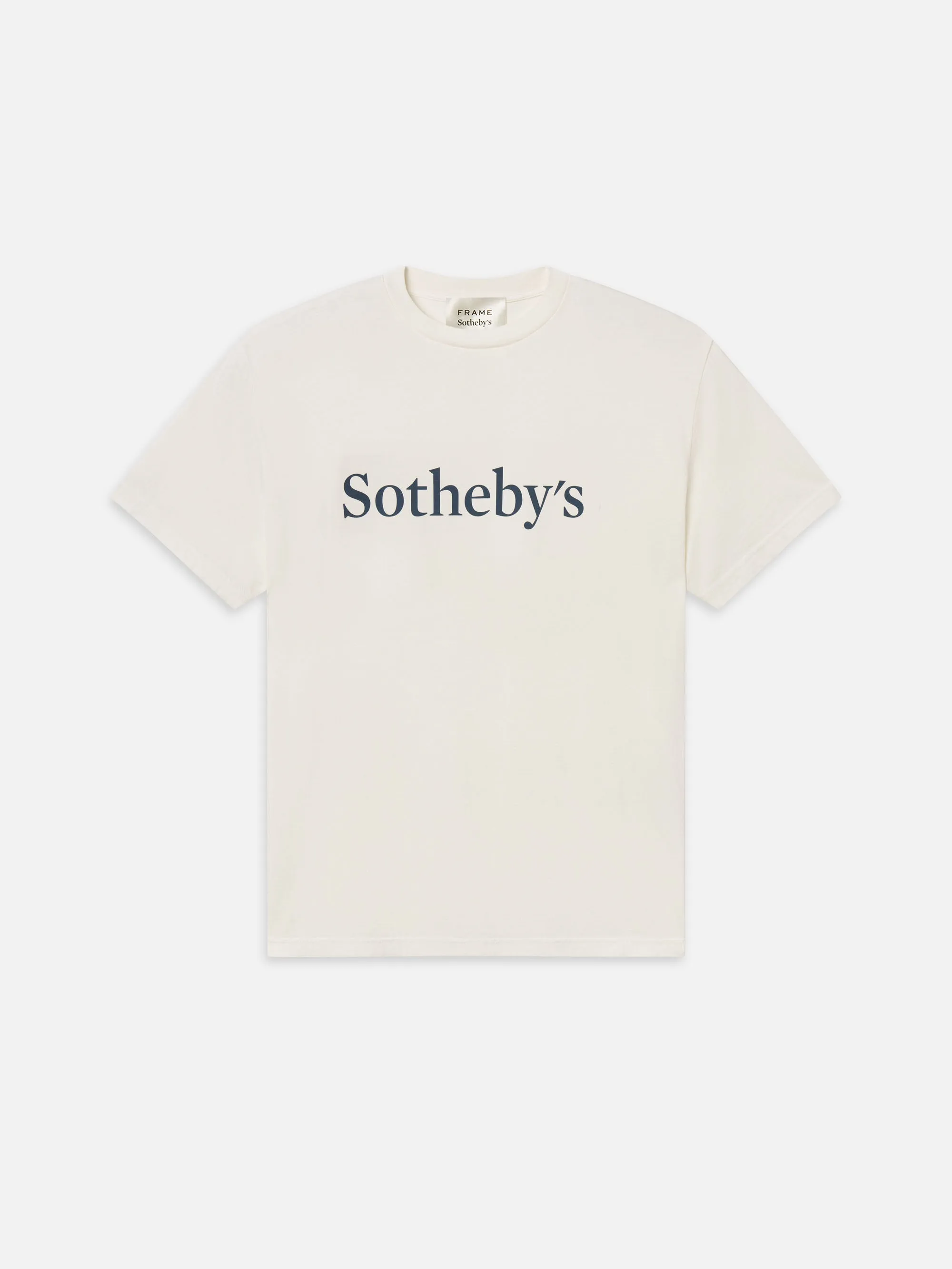 Sotheby's Unisex Classic Tee -- White monochromatic Smooth Finish